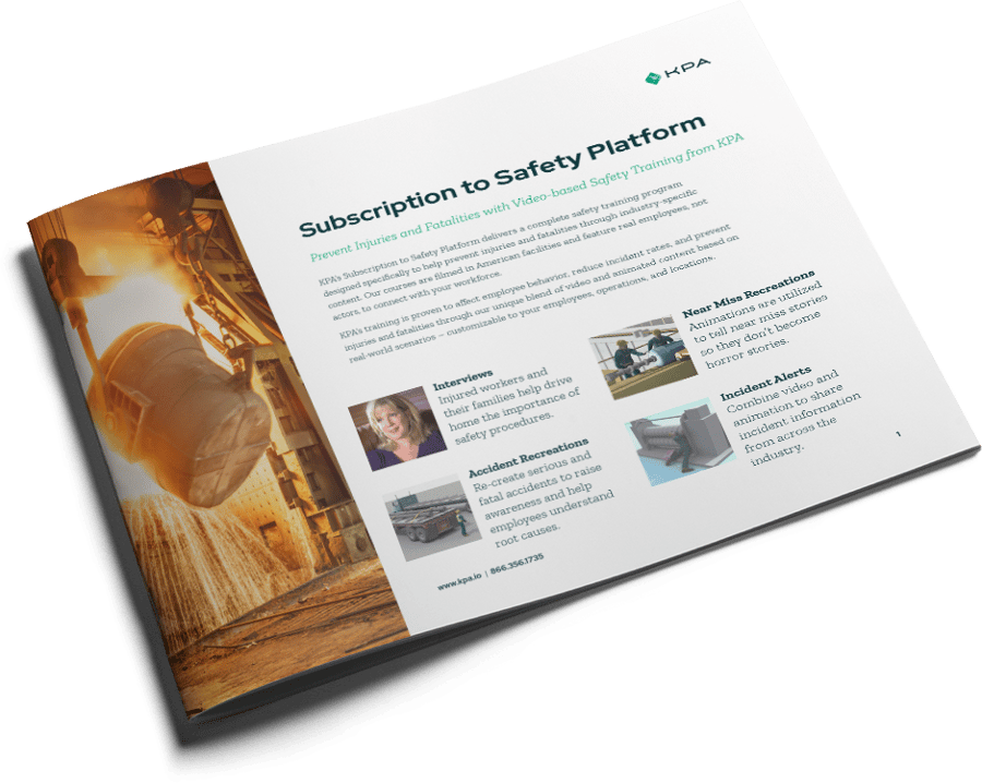 Subscription to Safety Platform Datasheet KPA